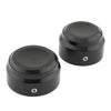 Harley Nightster 975 Rear Axle Covers 2 x Black Aluminum (2022+)