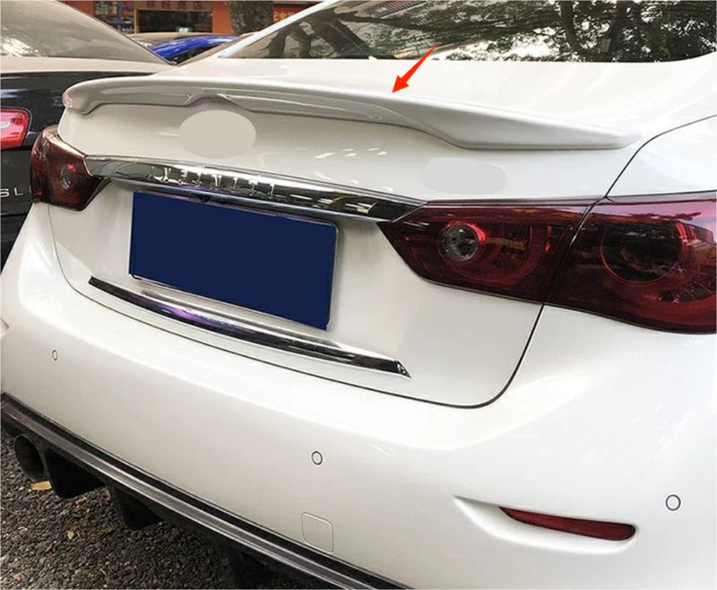 Infiniti Q50 Unpainted Sedan Rear Spoiler Wing (2014-2024)