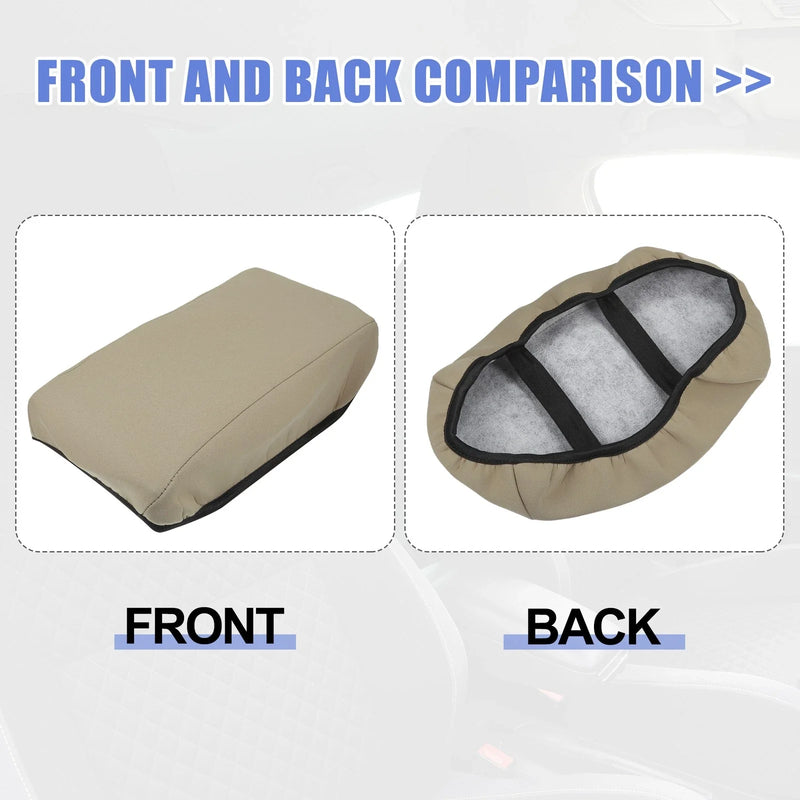 Ford Edge Neoprene Center Console Lid Armrest Cover (2015-2022)