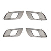 Ford Ranger, Mazda BT-50 4 x Inner Door Handles Bright Dark Chrome