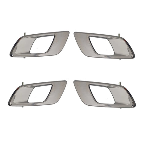 Ford Ranger, Mazda BT-50 4 x Inner Door Handles Bright Dark Chrome