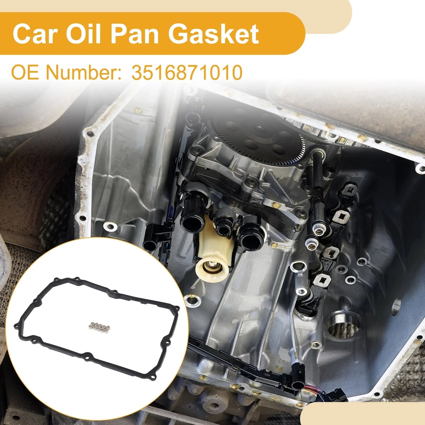 Transmission Filter Oil Pan Gasket for Toyota Land Cruiser (2015)