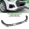 Audi Q5 FY Sline Front Bumper Spoiler Lip Splitter (2021-2024)