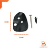 Toyota Hilux 4WD Black Blind Side Fender Mirror (1989-1996)