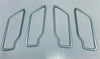 Toyota Prius 4 x ABS Matte Inner Door Handle Frame Cover Trim (2023-2024)