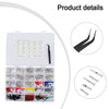 500-Piece Connector Pin Assortment with Easy Removal Features