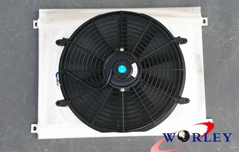 Ford Fairlane, Mustang Aluminum Radiator, Shroud & Fan (1963-1969)