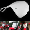 Honda CRF150F CRF230F White Front Number Plate Protector Cover (2003-2019)