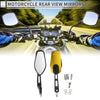 Motorcycle 2 x M8/M10 Rear View Mirrors