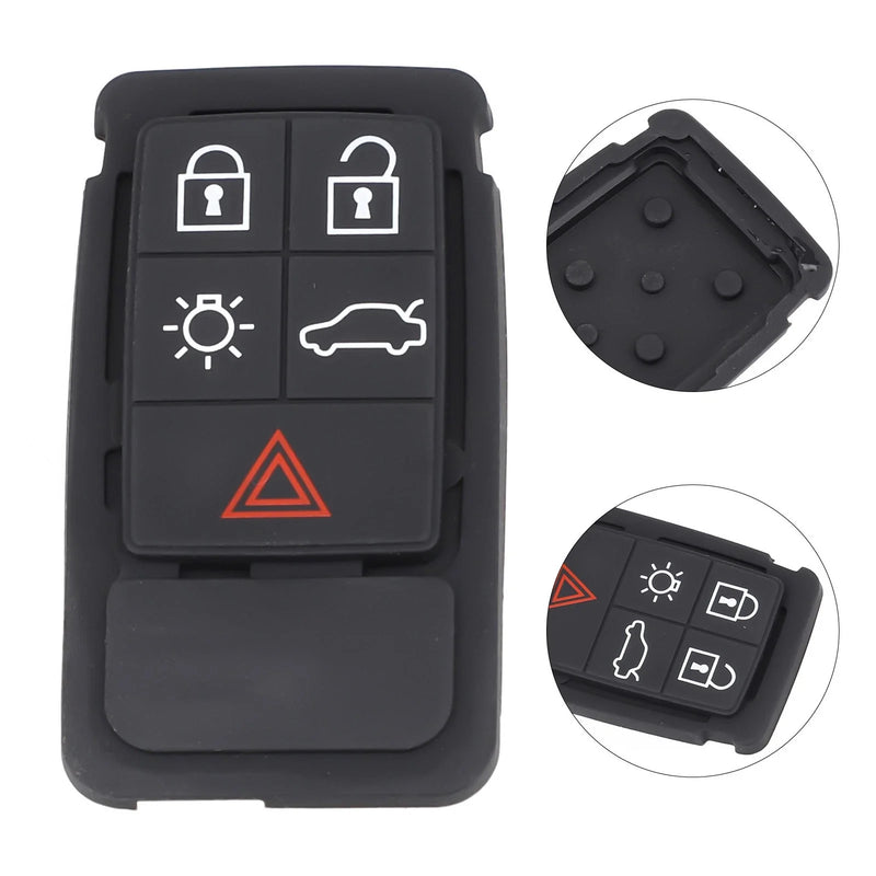 Volvo XC60 XC70 V70 S60 S80 Rubber Remote Key Fob Case Pad