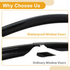 Ford Ranger SuperCrew 2019-2024 Side Vent Visors Window Deflectors