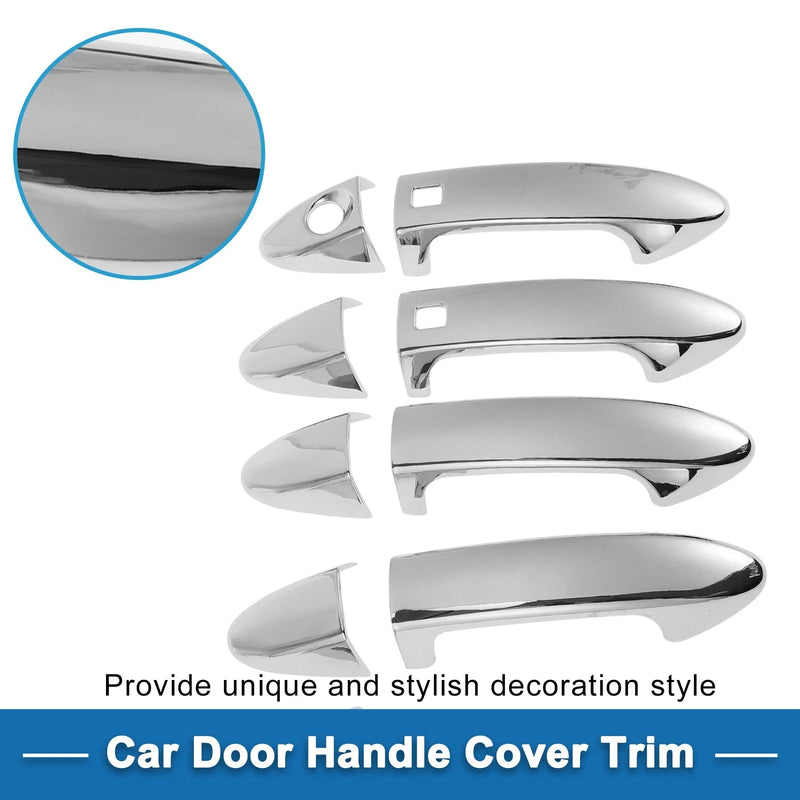Ford Fiesta (2009-2012) Silver Tone Door Handle Cover Trim