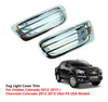 Chevrolet / Holden Colorado Chrome Fog Light Covers (2012-2015)