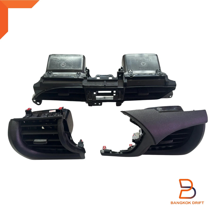 Toyota Hilux Ute Revo Black Center Dashboard Air Vents Panel (2015-2024)