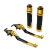 Kawasaki Z900RS Gold Extendable Brake Clutch Levers & Handlebar Grips