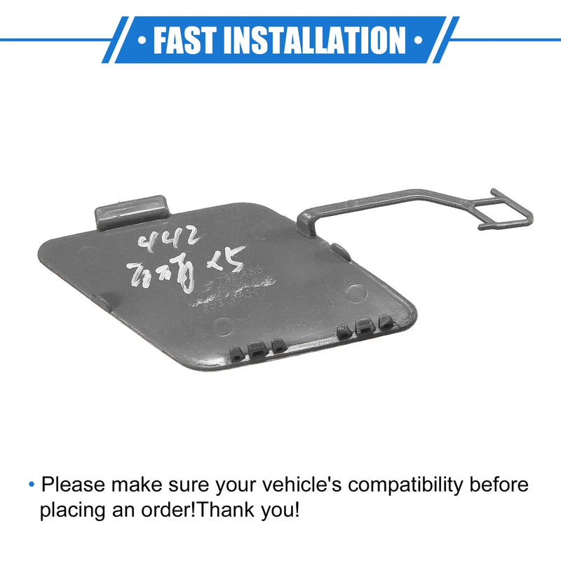 BMW 3 F30 Rear Bumper Tow Hook Eye Hole Cover Cap (2012-2015)