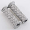 Grey Black Motorcycle Motocross Dirtbike Rubber Hand Grips (AU)