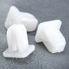 Fender Bumper Door Trim 50pcs White Car Clips Square Fasteners Retainer