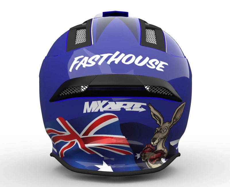 Alpinestars SM 10 XXL Aussie Style Wrap / Decals Custom Helmet Graphics