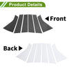 Chevy Blazer 6 x Pillar Window Trim (2019-2022)