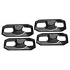 Toyota Tundra (2022-2023) 1 Set Black Door Handle Dish Cover Trims