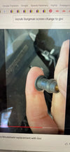 Suzuki 6x Vent pare-brise Bouclier Caoutchouc Ecrous Vis