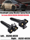 Lexus RX350 RX350L RX450H 2 x Headlight Washer Spray Nozzle (2019–2022)