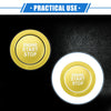 Toyota Highlander (2020-2022) Gold Tone Engine Start Stop Button Cover