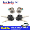Door Lock Safety Key Set LH+RH Fits Mazda B-Serie B2000 B2200 Pickup 1985-98 D08
