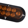 Oval 10LED Truck Trailer Lights Turn Signal Tail Reverse Brake Light