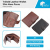 Men - Credit Card Holder Slim RFID Blocking Leather Wallet