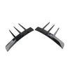 Universal Cars Black Front Rear Side Fender Vents Air Vent Trim