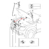 Toyota Hilux2004-2015 Bonnet Release Cable