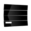 2015-2021 Ford F-150 Piano Black B Pillar Post Door Covers (2 x)