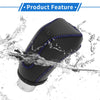 Subaru Impreza Black Blue Faux Leather Gear Shift Knob Cover (2017-2023)