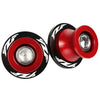 Yamaha YZF R1 R3 R6 CNC Red Swingarm Spools Slider Screws M6