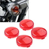 Harley Touring Softail Dyna 4 x Turn Signal Lens Light Covers