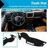 Mitsubishi Outlander Dash Mat Anti-Slip Microfiber Leather (2021-2025)