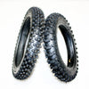 PIT PRO TRAIL Dirt Bike 12" Front & 10" Rear Knobby Tires & Tubes