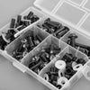 BS7 158 Piece Black Aluminium Fairing Bolt Trim Set