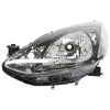 Mazda 2 LH+RH  Black Headlights (2007 - 2014)