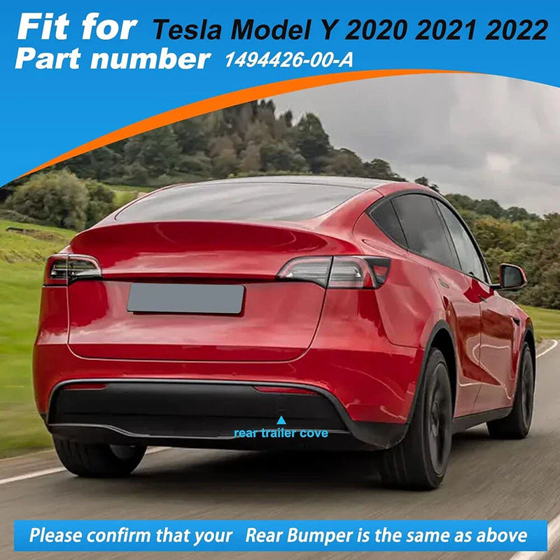 Tesla Model Y Rear Bumper Tow Hook Cap Cover (2020-2022)