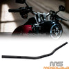 Harley Honda Yamaha Suzuki Kawasaki 7/8" Black Handlebar Drag Bar
