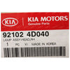 Kia Carnival Grand Carnival VQ RH Headlight (2005 - 2010)