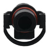 Car Coolant Thermostat Drain Cap Flange Black