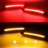 Chevy Camaro 4 x LED Bumper Side Marker Lights Smoked (2016-2021)