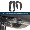 Mercedes-Benz GLA (2015) - Black Set Car Door Leather Anti Kick Pad Sticker