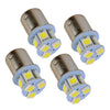 Car 4 x 1156 BA15S P21W 8SMD LED Daytime Running Light Bulbs