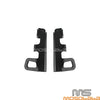Honda Gold Wing GL1800 Black Front Tie-Down Mount Brackets (2018-2024)