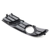VW Polo 1 x Black ABS Left Front Bumper Fog Light Cover (2011-2013)